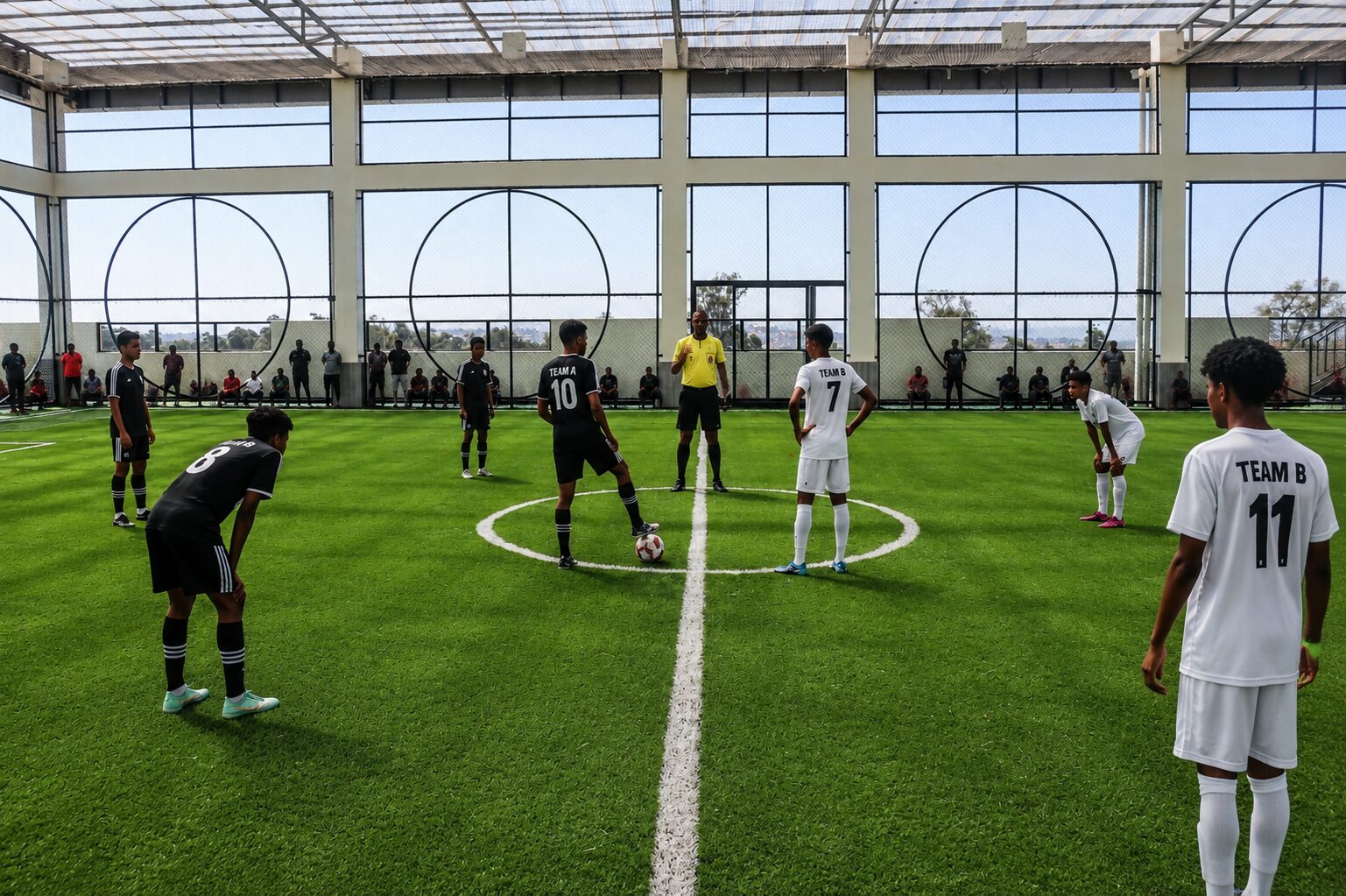 Rooftop Football Pitch